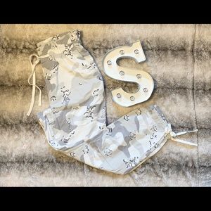 Camo Ultra High-Rise Paper Bag Joggers